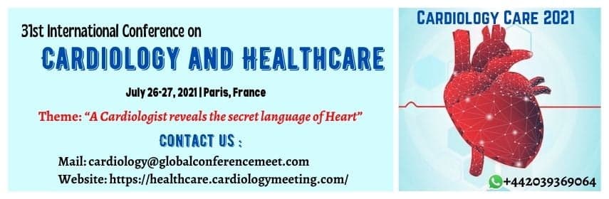 31st International Conferences on Cardiology and Healthcare - BC's ...