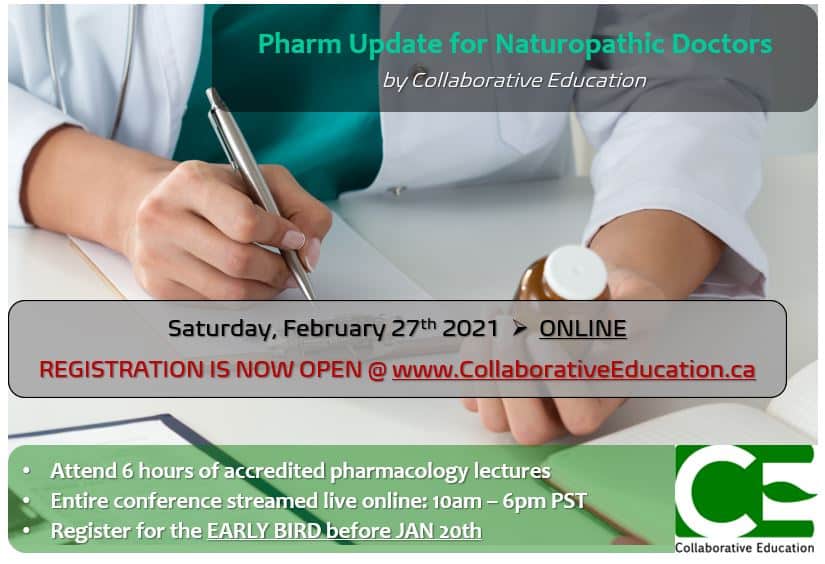 Pharmacology Update For Naturopathic Doctors By Collaborative Education ...